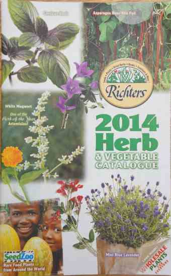 
For our Canadian friends, Toronto-based Richters offers an array of culinary, medicinal and aromatic herbs. This is a particularly valuable source for gardeners who make their own herbal products or are in the business of herbs. Learn more at their website, www.Richters.com. 
